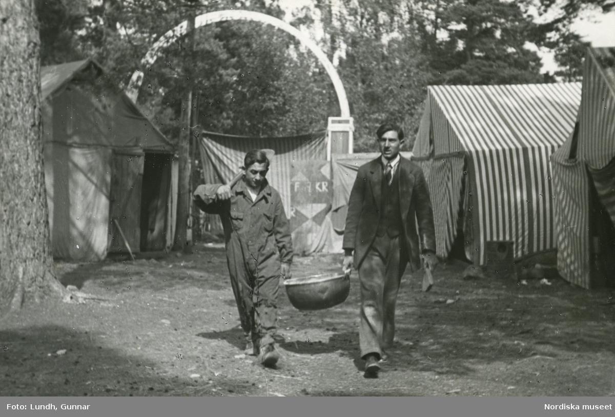 Цыгане (ромы) в Стокгольме, 1930-е годы